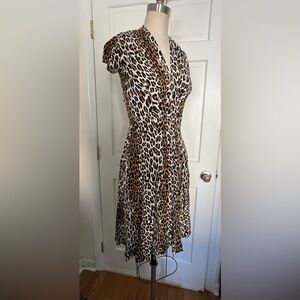 Trashy Diva leopard knee length dress
